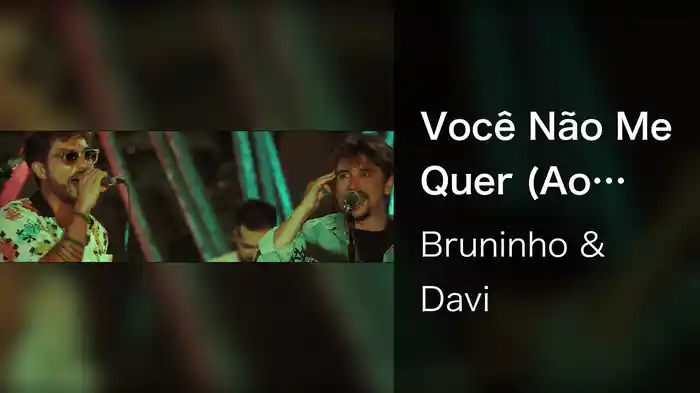Você Não Me Quer (Ao Vivo Em São Paulo / 2021)