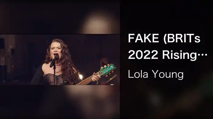 FAKE (BRITs 2022 Rising Star Live Session)