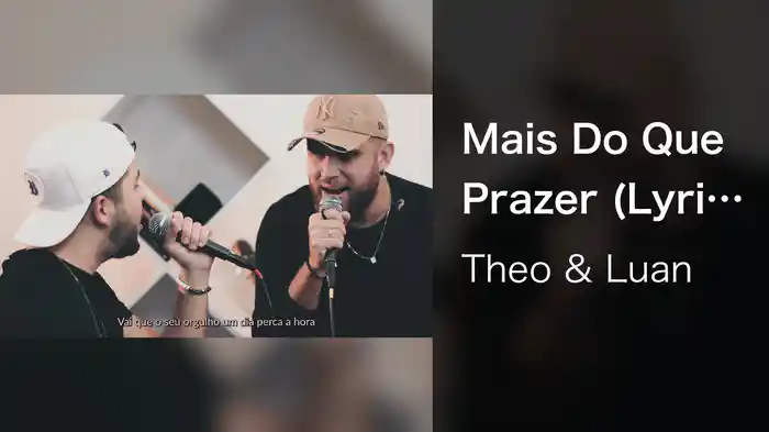 Mais Do Que Prazer (Lyric Video)