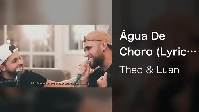 Água De Choro (Lyric Video)