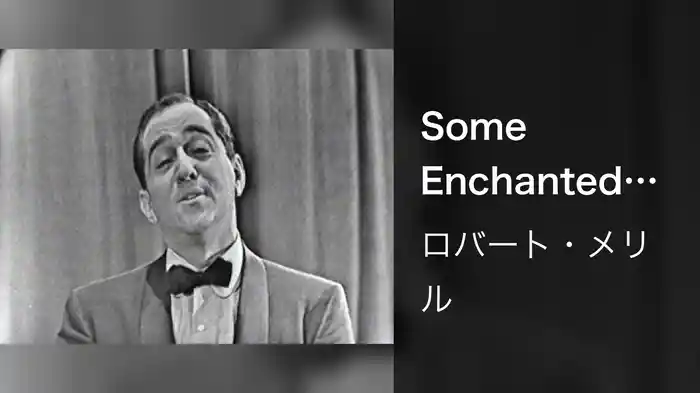 Some Enchanted Evening (Live On The Ed Sullivan Show, November 8, 1953)