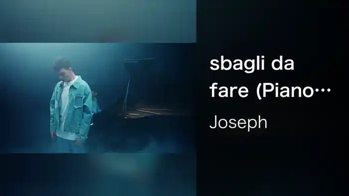 sbagli da fare (Piano Version)