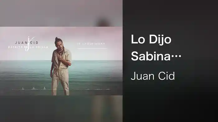 Lo Dijo Sabina (Audio)