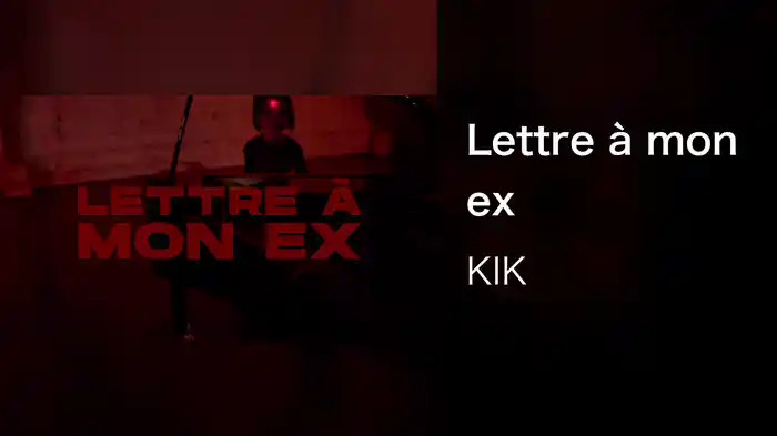 Lettre à mon ex