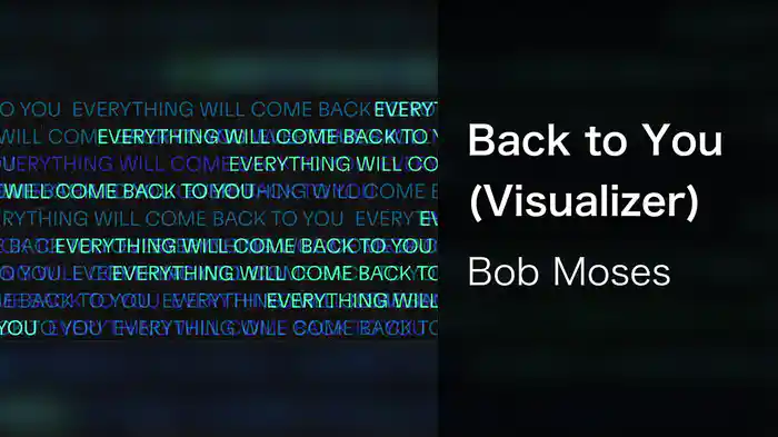 Back to You (Visualizer)