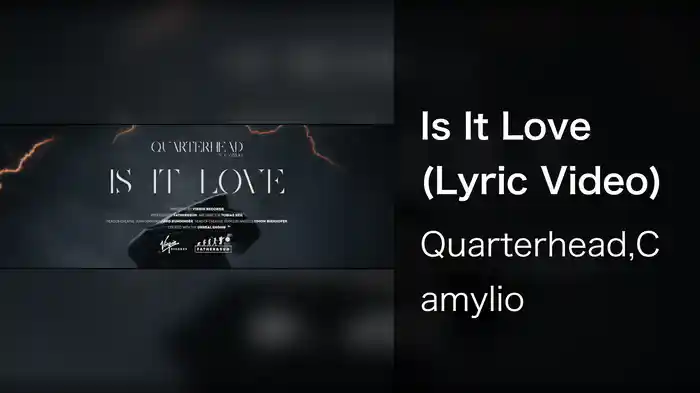 Is It Love (Lyric Video)