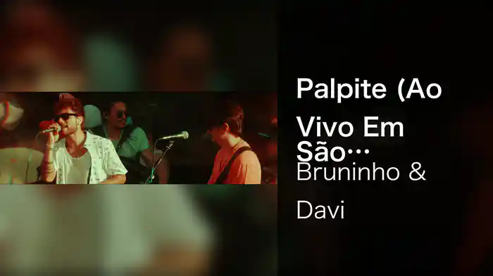 Palpite (Ao Vivo Em São Paulo / 2021)