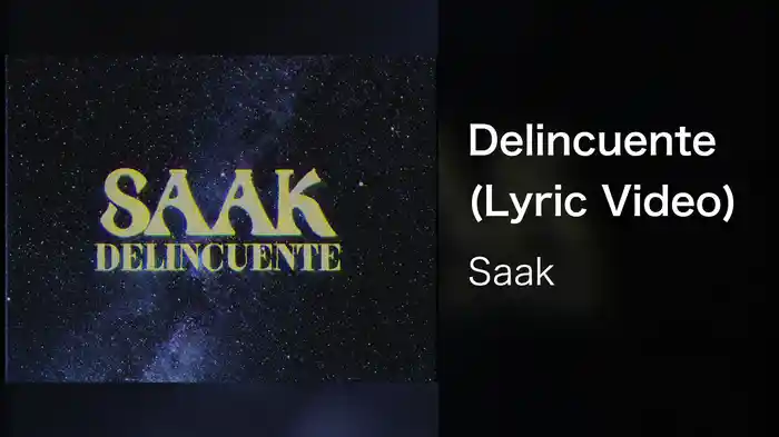 Delincuente (Lyric Video)