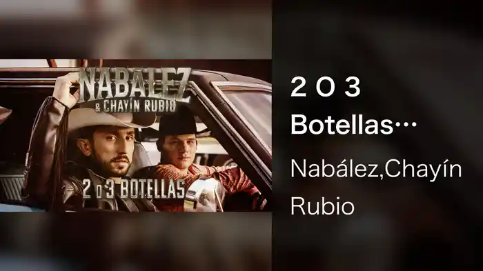 2 O 3 Botellas (LETRA)