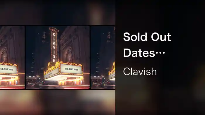 Sold Out Dates (Visualiser)