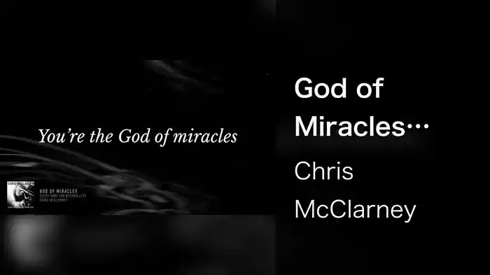 God of Miracles (Lyric Video)
