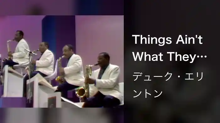 Things Ain't What They Used To Be/I Got It Bad And That Ain't Good/Cotton Tail (Medley/Live On The Ed Sullivan Show, January 23, 1966)