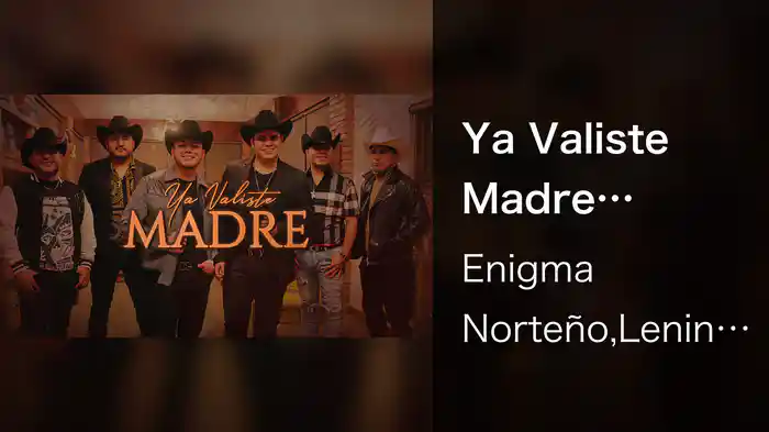 Ya Valiste Madre (LETRA / En Vivo)