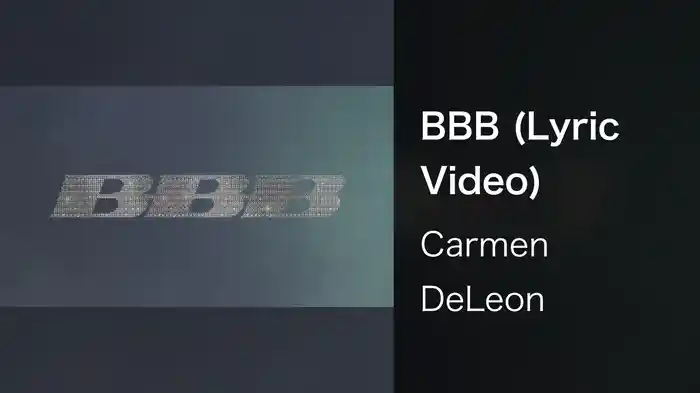 BBB (Lyric Video)