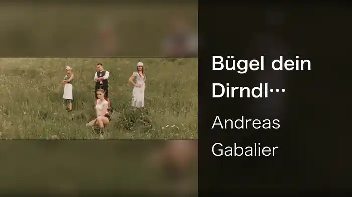 Bügel dein Dirndl gscheit auf