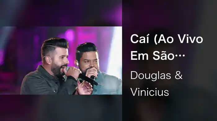 Caí (Ao Vivo Em São Paulo / 2021)