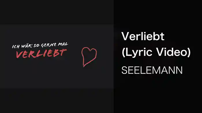 Verliebt (Lyric Video)