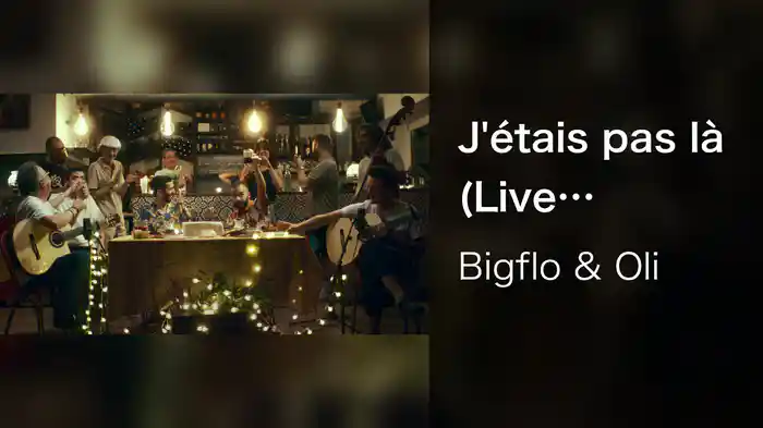 J'étais pas là (Live acoustique)