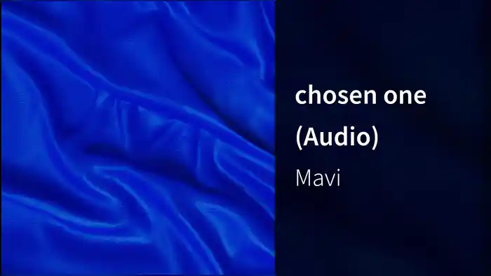 chosen one (Audio)