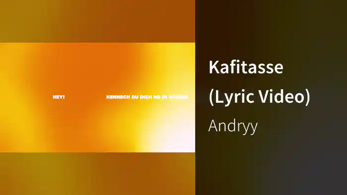 Kafitasse (Lyric Video)