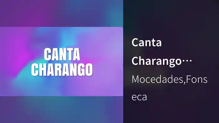 Canta Charango (LETRA)