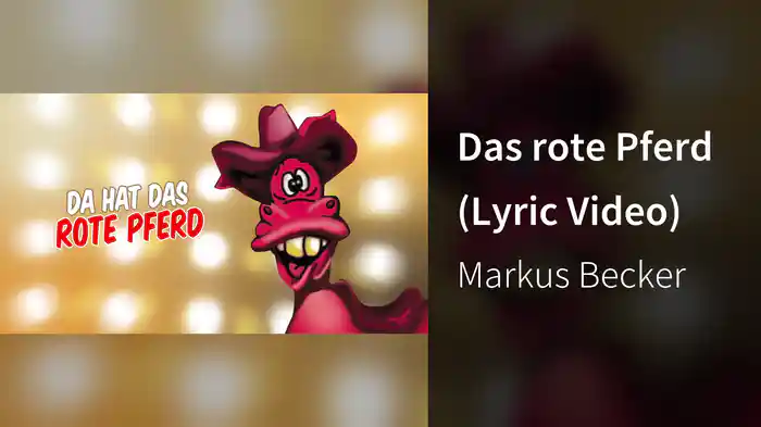 Das rote Pferd (Lyric Video)