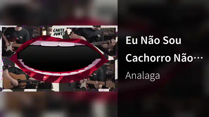 Eu Não Sou Cachorro Não (Lyric Video)