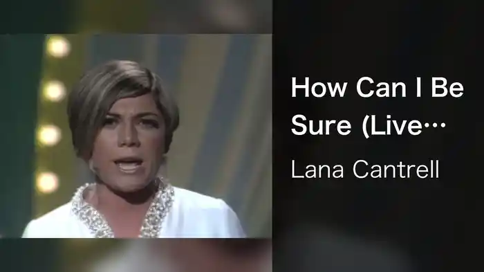 How Can I Be Sure (Live On The Ed Sullivan Show, June 2, 1968)