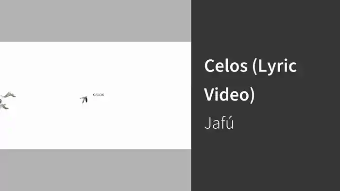 Celos (Lyric Video)