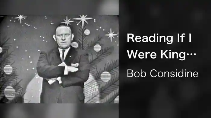Reading If I Were King (Live On The Ed Sullivan Show, December 21, 1958)