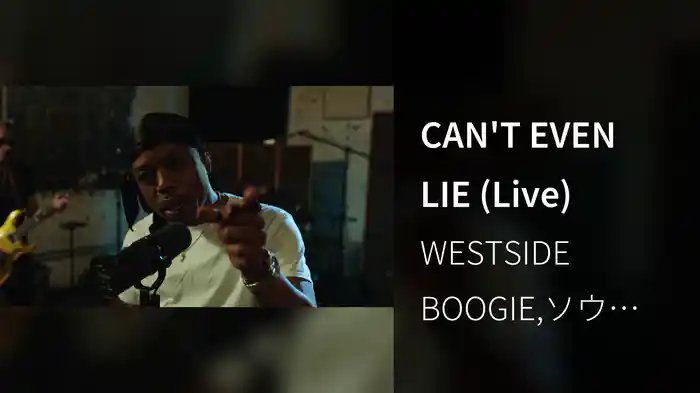 CAN'T EVEN LIE (Live)