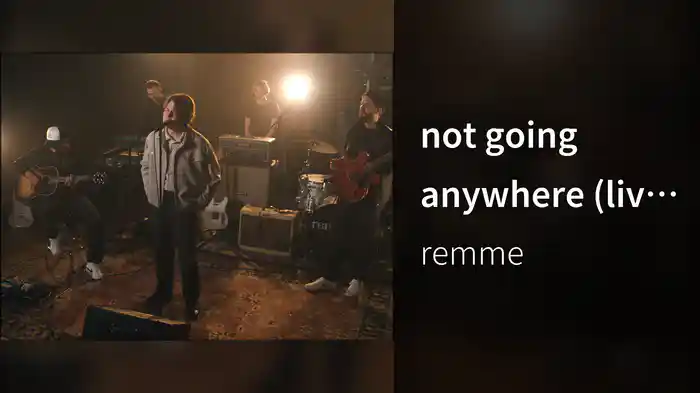 not going anywhere (live at wisseloord studios, hilversum, the netherlands, 2022)