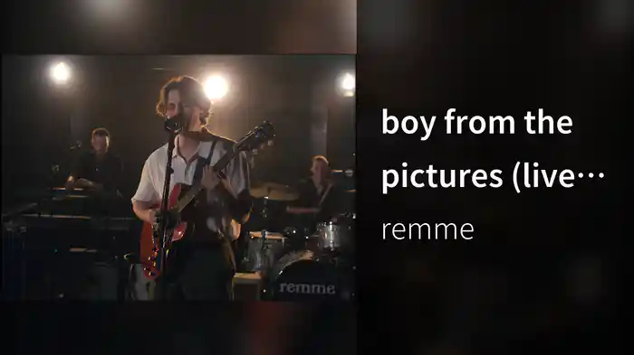 boy from the pictures (live at wisseloord studios, hilversum, the netherlands, 2022)