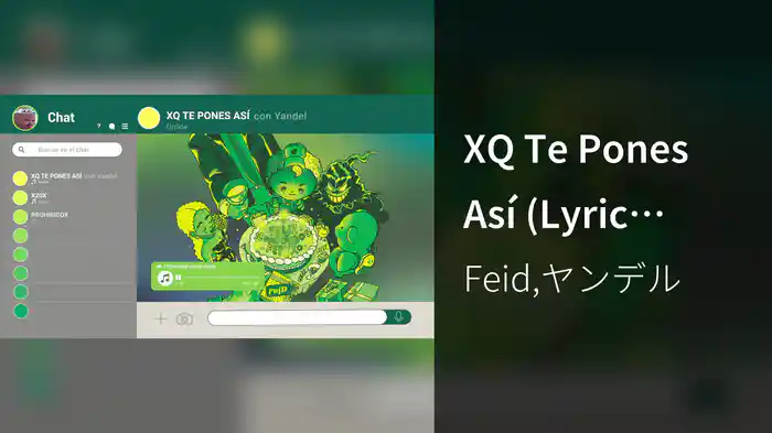 XQ Te Pones Así (Lyric Video)