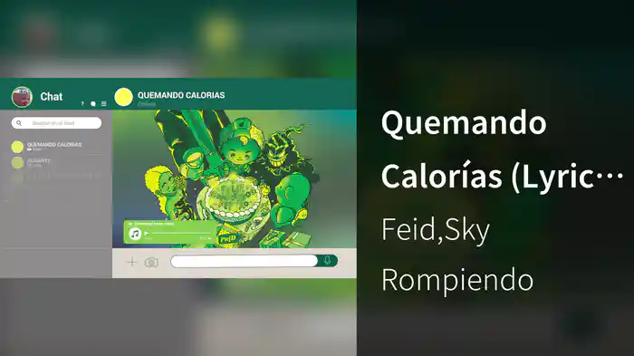 Quemando Calorías (Lyric Video)