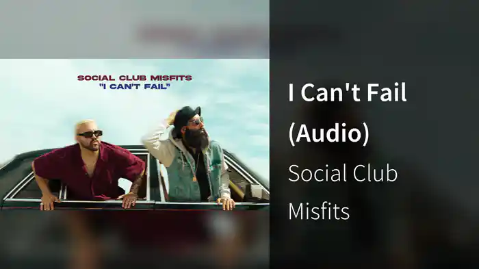 I Can't Fail (Audio)
