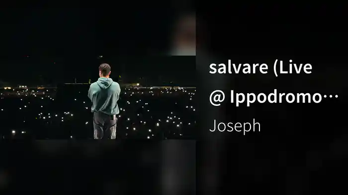 salvare (Live @ Ippodromo Snai San Siro)