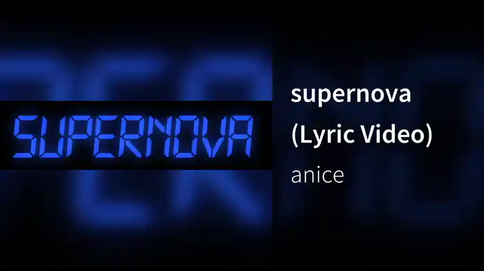 supernova (Lyric Video)