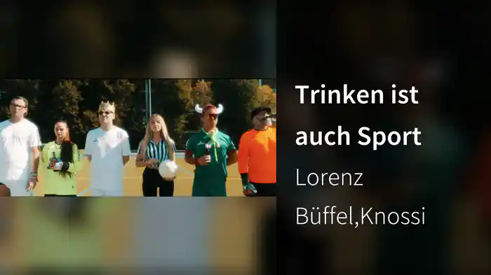 Trinken ist auch Sport