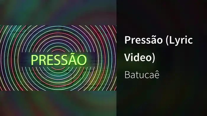 Pressão (Lyric Video)