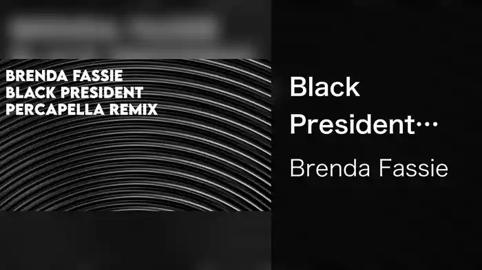 Black President (Percapella Mix / Visualizer)