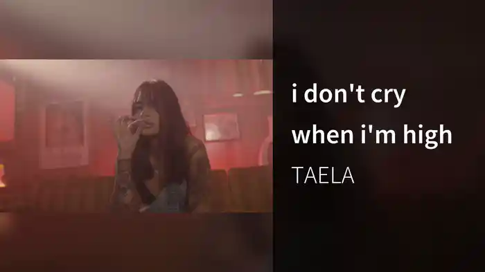 i don't cry when i'm high