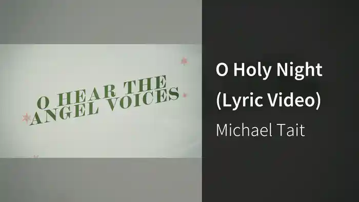 O Holy Night (Lyric Video)