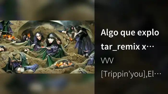 Algo que explotar_remix x [Ela Rea] (Visualizer)