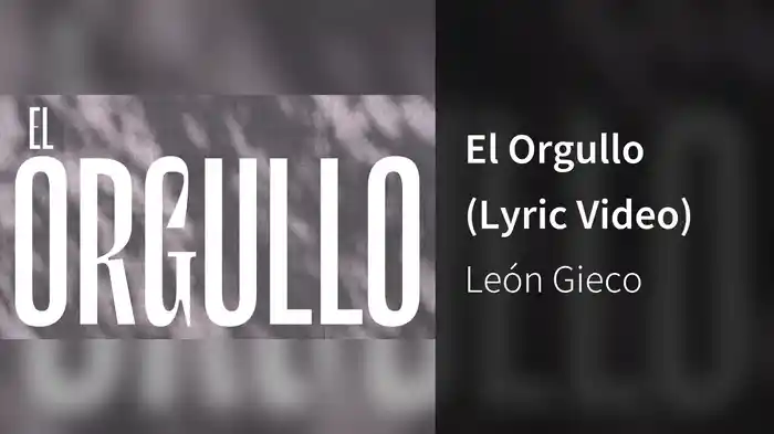 El Orgullo (Lyric Video)