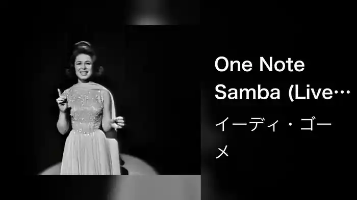 One Note Samba (Live On The Ed Sullivan Show, May 26, 1963)