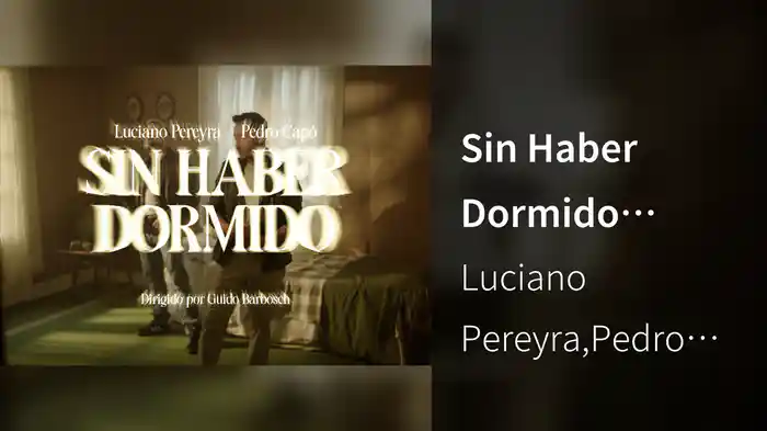Sin Haber Dormido (Lyric Video)