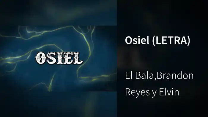 Osiel (LETRA)