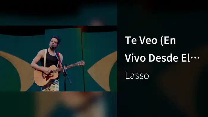 Te Veo (En Vivo Desde El Teatro Caupolicán Santiago de Chile)