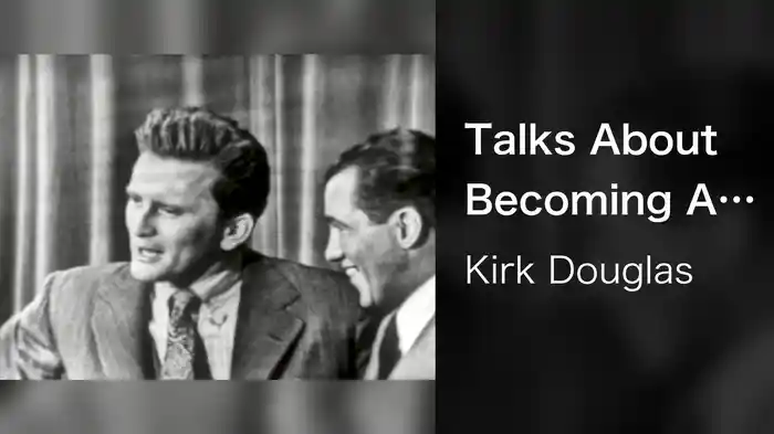 Talks About Becoming An Actor (Live On The Ed Sullivan Show, April 3, 1949)